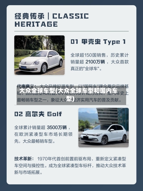 大众全球车型(大众全球车型和国内车型)-第2张图片