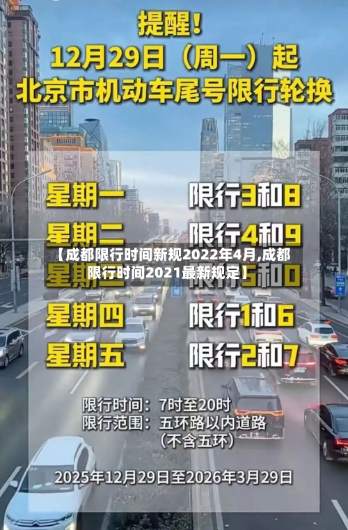 【成都限行时间新规2022年4月,成都限行时间2021最新规定】