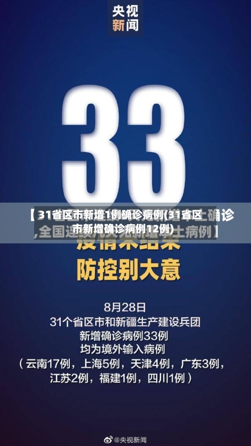 31省区市新增1例确诊病例(31省区市新增确诊病例12例)