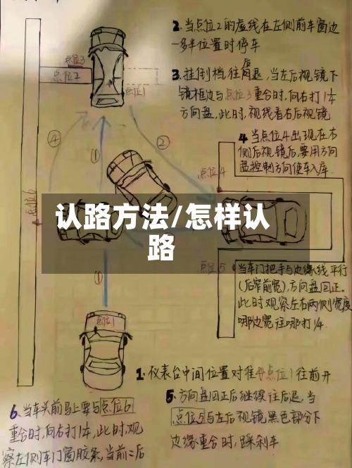 认路方法/怎样认路