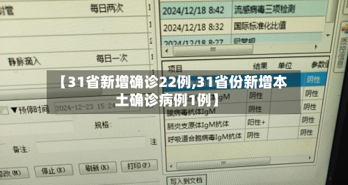 【31省新增确诊22例,31省份新增本土确诊病例1例】