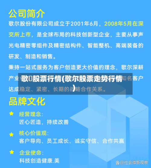 歌尓股票行情(歌尔股票走势行情)-第3张图片