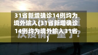31省新增确诊14例均为境外输入(31省新增确诊14例均为境外输入31省)-第2张图片