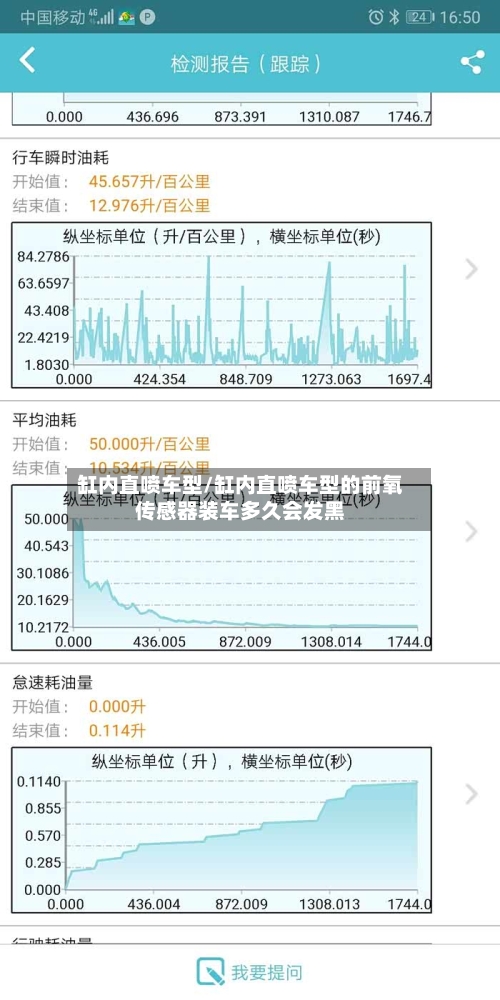 缸内直喷车型/缸内直喷车型的前氧传感器装车多久会发黑