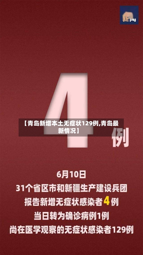 【青岛新增本土无症状129例,青岛最新情况】