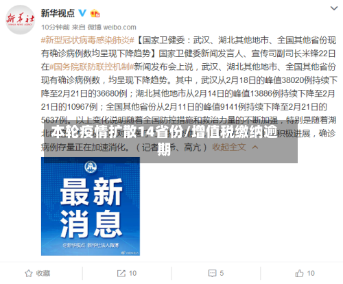 本轮疫情扩散14省份/增值税缴纳逾期