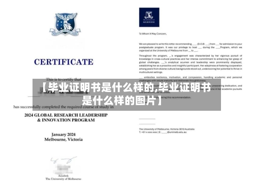 【毕业证明书是什么样的,毕业证明书是什么样的图片】